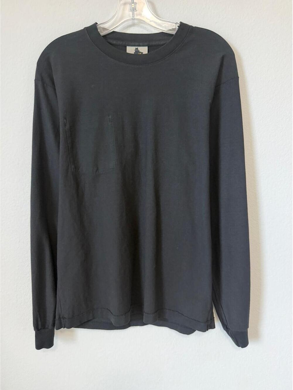 Real Bad Man Long Sleeve Crew Neck 100% Cotton Shirt Men's Size S